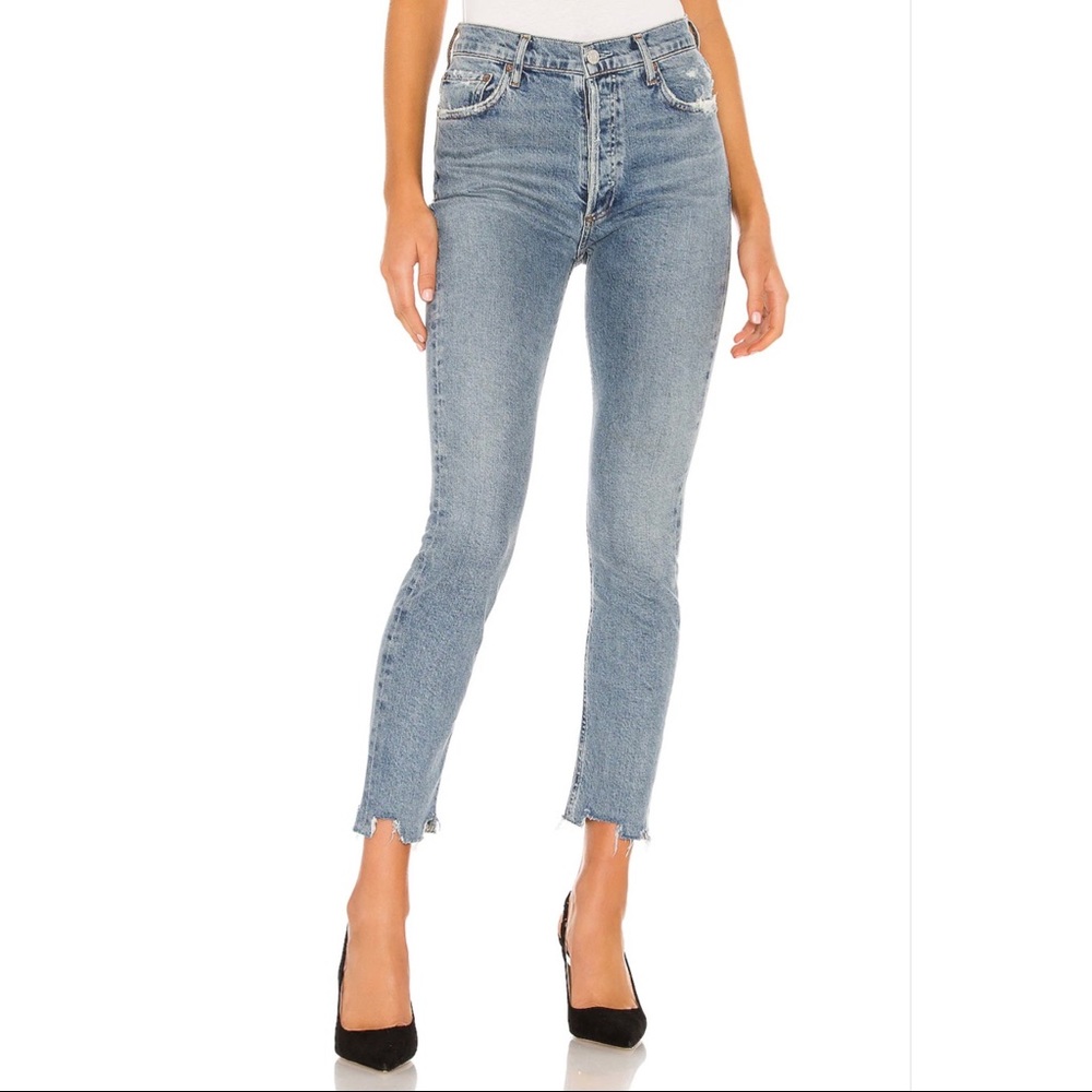 AGOLDE Nico high rise - Rooted - 27